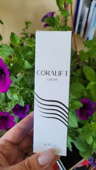 Experience using Colift cream, photo of the packaging